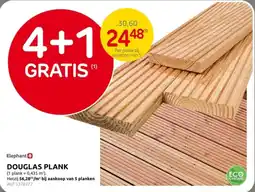 Brico Douglas plank aanbieding