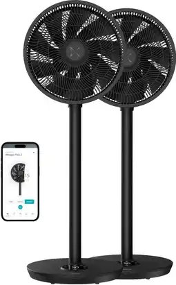 Coolblue Duux Whisper Flex 2 Duo Pack Zwart aanbieding