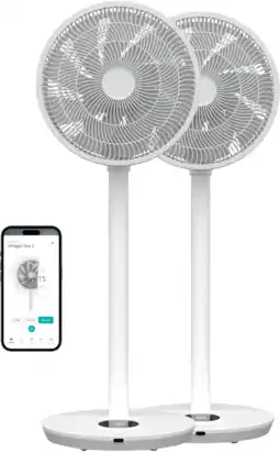 Coolblue Duux Whisper Flex 2 Duo Pack Wit aanbieding