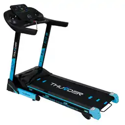 Decathlon Loopband Thunder REACT-S-BLACK 126x45cm 18km/h FitShow opklapbaar Bluetooth aanbieding