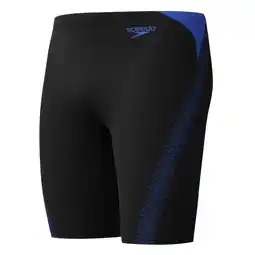 Decathlon Speedo Zwemjammer Hyperboom Splice Zwart / Blauw aanbieding