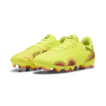 Decathlon FUTURE 8 PLAY FG/AG voetbalschoenen PUMA Yellow Alert Black Sun Struck Pink aanbieding