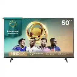 Electro Depot HISENSE 50A6Q - TV 50 UHD 4K SMART aanbieding