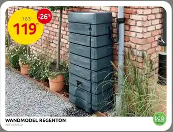 Brico Wandmodel regenton aanbieding
