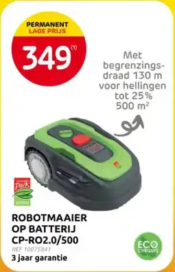 Brico Robotmaaier op batterij CP-RO2.0/500 aanbieding