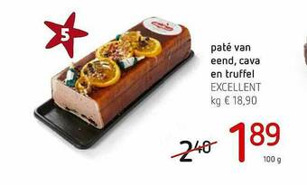 Spar Colruyt Paté Van Eend Cava En Truffel Excellent aanbieding