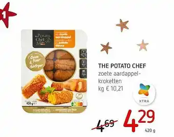 Spar Colruyt The Potato Chef Zoete Aardappel- Kroketten aanbieding