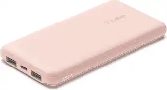Krëfel BOOST↑CHARGE powerbank - 10.000 mAh - Roze aanbieding