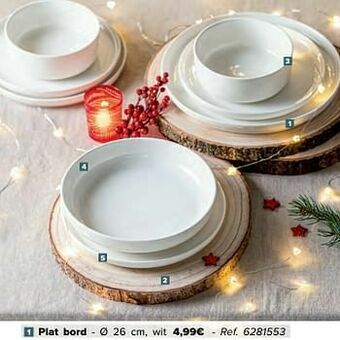 Carrefour Plat bord aanbieding