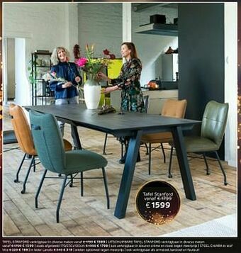 Henders & Hazel Tafel stanford aanbieding