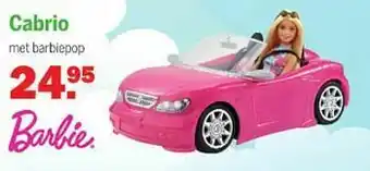 Cabrio met barbiepop