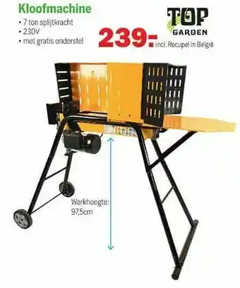 Top garden kloofmachine