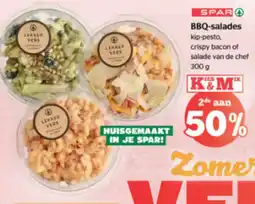 Spar BBQ-salades aanbieding