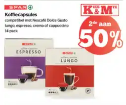 Spar SPAR Koffiecapsules aanbieding