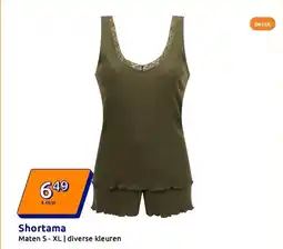 Action Shortama aanbieding