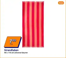 Action Strandlaken aanbieding