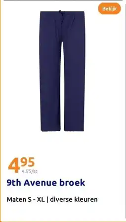 Action 9th Avenue broek aanbieding