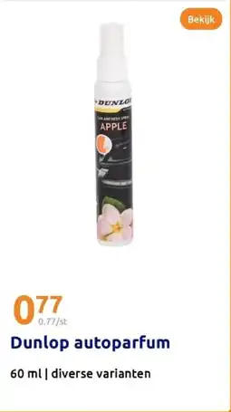 Action Dunlop autoparfum aanbieding