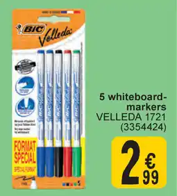 Cora 5 whiteboard markers aanbieding