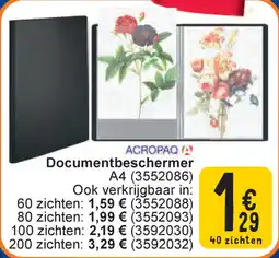 Cora Documentbeschermer A4 aanbieding
