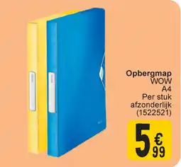Cora Opbergmap WOW A4 aanbieding