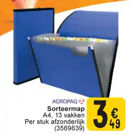 Cora Sorteermap A4 aanbieding