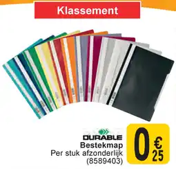 Cora Durable Bestekmap aanbieding