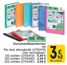 Cora Documentbeschermer A4 aanbieding