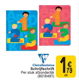Cora Clairefontaine Schrijfschrift A5 aanbieding