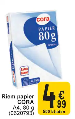 Cora Riem papier cora A4 aanbieding