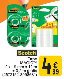Cora Scotch Tape Magic aanbieding