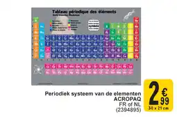 Cora Periodiek systeem van de elementen acropaq aanbieding