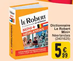 Cora Dictionnaire Le Robert Mini aanbieding