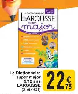 Cora Le Dictionnaire super major 9 / 12 ans aanbieding