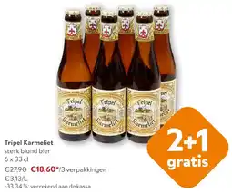 OKay Tripel Karmeliet aanbieding