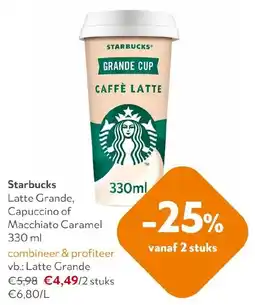 OKay Starbucks aanbieding