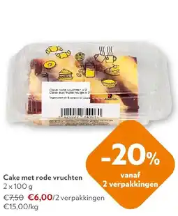 OKay Cake rode vruchten aanbieding