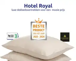 Action Hotel Royal dekbedovertrek 140 X 220 CM aanbieding