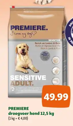 Maxi Zoo PREMIERE droogvoer hond 12,5 kg aanbieding