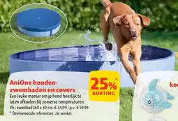 Maxi Zoo AniOne hondenzwembaden en covers aanbieding