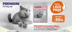 Maxi Zoo PREMIERE kattenbakvulling aanbieding