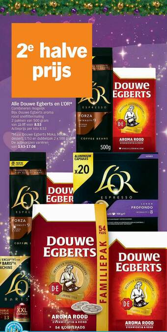 Albert Heijn Alle Douwe Egberts En L'or aanbieding