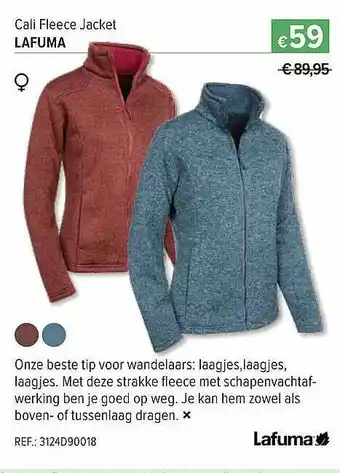 AS Adventure Cali Fleec Jacket Lafuma aanbieding