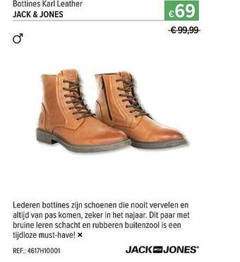 Bottines Karl Leather Jack & Jones