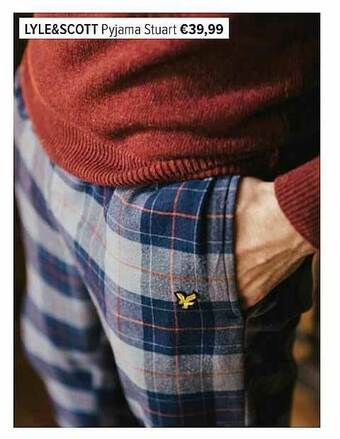 AS Adventure Lyle&scott Pyjama Stuart aanbieding