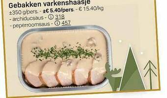 Buurtslagers Gebakken Varkenshaasje aanbieding