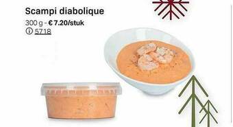 Buurtslagers Scampi Diabolique aanbieding