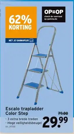 GAMMA Escalo trapladder Color Step aanbieding
