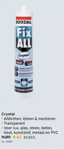 GAMMA Crystal aanbieding