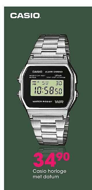 Casio Horloge Met Datum